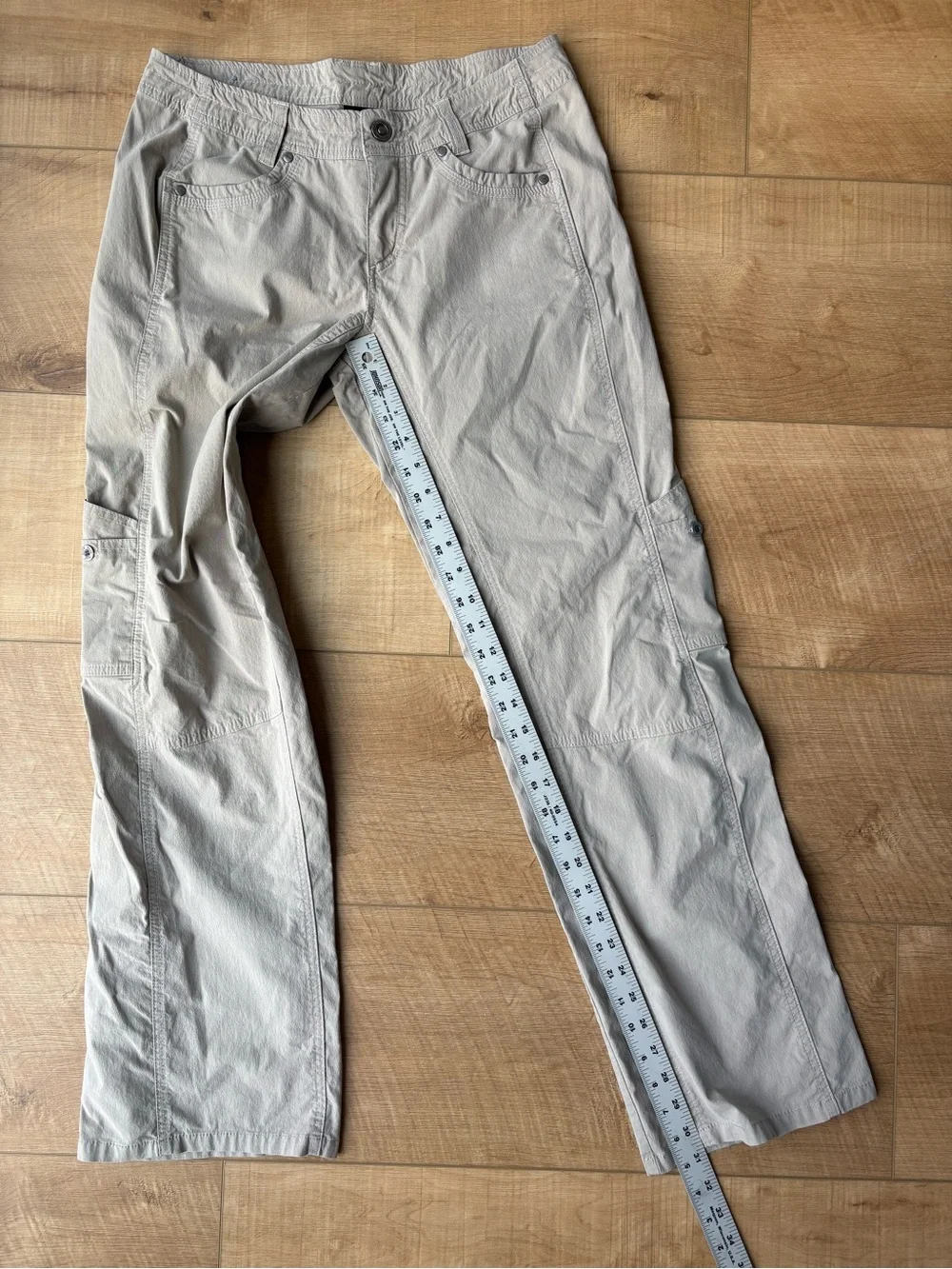 Kuhl Women's Legendary Outdoor Hiking Pants. Taupe Beige. Size 8R